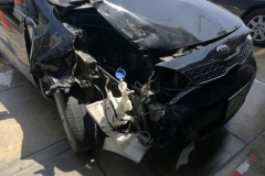 KIA RIO 2013 HATCH BACK NEGRO