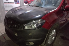 Planchado, reemplazo de piezas y cuadre del compacto