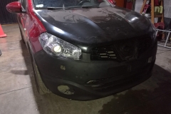 Planchado, reemplazo de piezas y cuadre del compacto