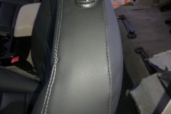 Detalle asiento delantero